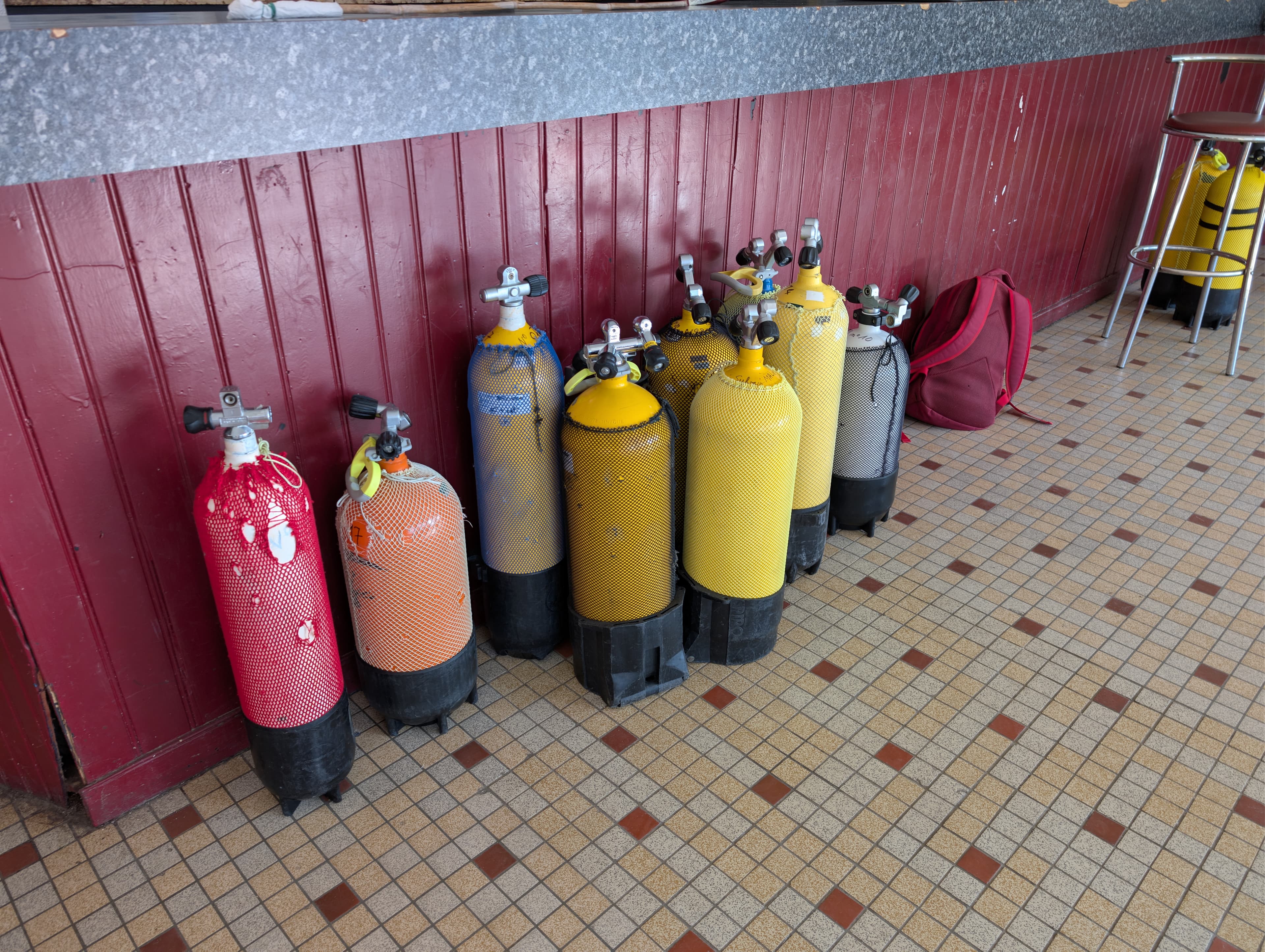 Tous les blocs à inspecter visuellement